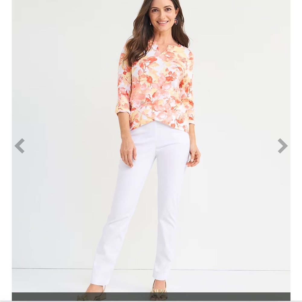 CHICO'S PERFECT STRETCH JOSIE SLIM PANT NWT SZ 1.5 S US SZ 10 S